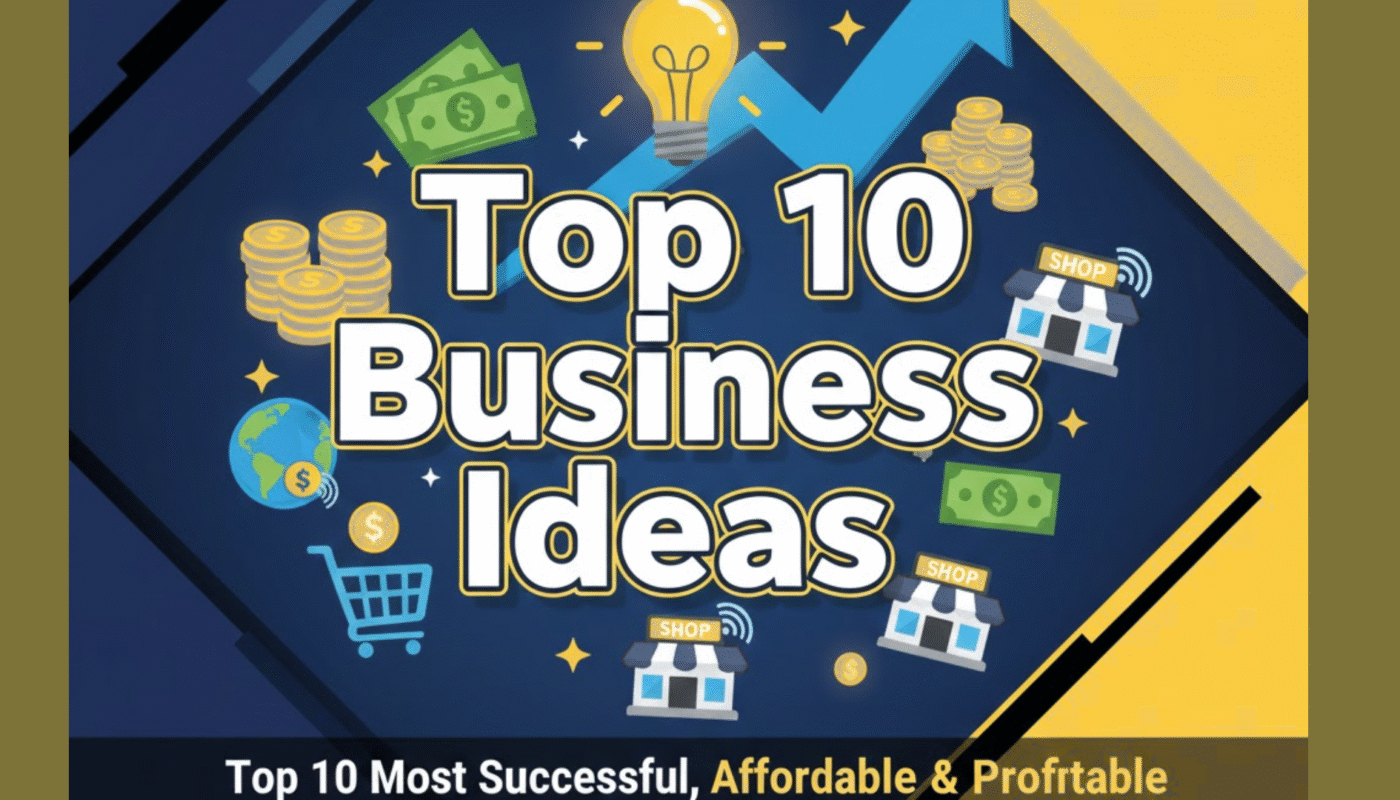 Top 10 Most Successful, Affordable & Profitable Business Ideas You Can Start in Any Country